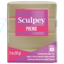 Premo jaune or pailleté - pâte 57 gr - Sculpey