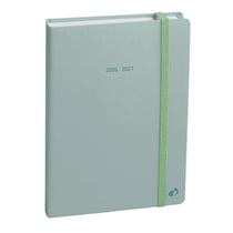 EUROTEXTAGENDA ML Pastel - 12x17 cm - avec élastique - Journalier - 12 mois de août à juillet