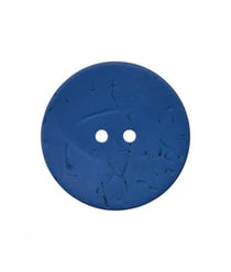 Carte de 2 boutons Coco 23mm Bleu roi - Union Knopf Bleu