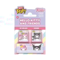 Hello Kitty - Pack 2 Bitty POP! figurines My Melody & Kuromi 2 cm