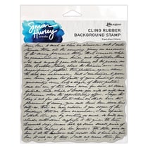Tampon en caoutchouc - Fond manuscrit - Ranger