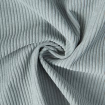 Tissu Velours d'ameublement côtelé Emy uni Gris clair