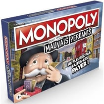 Monopoly pour les mauvais perdants - hasbro gaming - e9972 - jeu de societe classique
