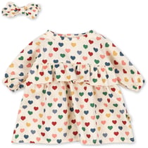 Robe et bandeau pour poupée Cielo Dot (2 pièces) Konges Sløjd