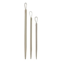 3 aiguilles à laine - 6 / 7 / 8,5 cm