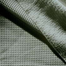 Tissu Nid d'abeille envers Eponge CosyWave Vert d'eau
