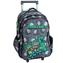 Sac à dos à roulettes Minecraft Creeper Blast 46 CM