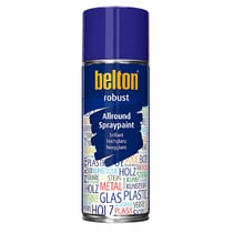 Spray de peinture - Lila velours - Brillant - Couvrant et résistant - Belton - Robust - 400ml