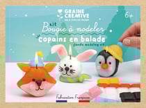 KIT BOUGIES A MODELER ANIMAUX HIVER