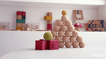 BALLES 6x VERT