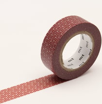 Masking tape - Kumikikkou rouge - 7 m x 15mm
