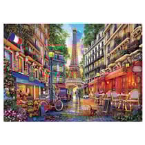 Puzzle soiree romantique a paris, france 1000 pieces - peinture, art, tableau - educa - 19019