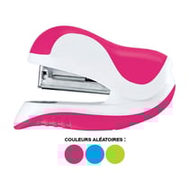 Petite agrafeuse - Pour agrafes 24/6 26/6 - Ergonomique - Coloris aléatoire - Maped