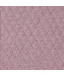 Tissu jersey matelassé losange de 140 cm de largeur Rose vendu par 50 cm