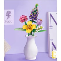 Jeux De Construction - Loz - Le Bouquet - Tulipe Et Hortensia -