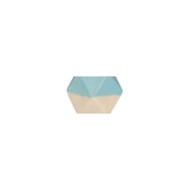 Perles en bois Diamant, 4pces1,5cm, 8pces1cm, 12pces, turquoise d'Inde