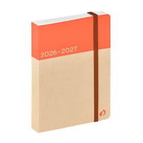 EUROTEXTAGENDA RECYCLÉ ML Arrakis - 12x17 cm - avec élastique - Journalier - 12 mois de août à juillet