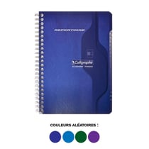 Carnet - Répertoire - A5 - 14,8x21cm - Petits carreaux - 100 pages - Spirales - Clairefontaine
