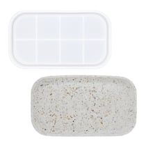 MOULE EN SILICONE 26,4CM X 15,1CM X 2,2CM- PLAT RECTANGULAIRE
