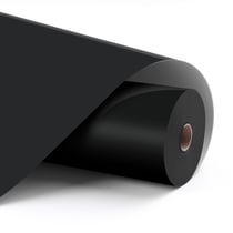 LOKLiK Vinyle Adhésif Mat 12 m – Noir – 30.5 x 1200 cm