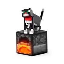 Minecraft - Figurine Diamond Level Tuxedo Cat 14 cm