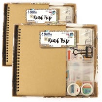2 kits carnet de voyage 20 x 14 cm