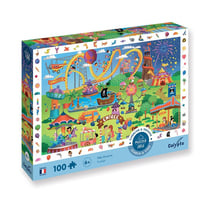Puzzle 100 Pièces La Fête Foraine - Cherche et Trouve