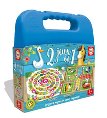 Mallette 2 jeux chevaux oie