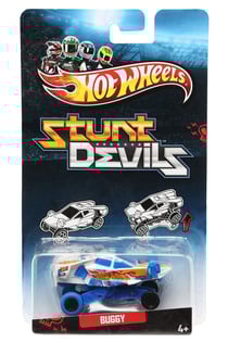 Vehicule cascadeurs : buggy - stunt devils - hot wheels - voiture miniature - mattel - x9621