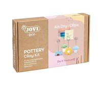 Jovi - DIY Portes Photos Air Dry | Kit créatif pour fabriquer des porte-photos avec argile autodurcissante + peintures