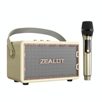 Enceinte Bluetooth Portable Puissante Avec Micro Et Longue Autonomie 60W Blanc YONIS