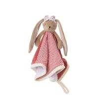 Doudou bebe lapin rouge - Baby rug