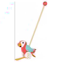 Perroquet en bois a pousser - Lori