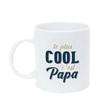 Mug Le Plus Cool c'est Papa
