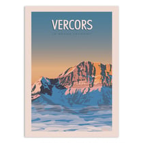 Affiche 30x40 cm - Vercors - Turo