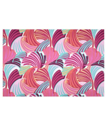 Tissu coton enduit moderne de 155 cm de largeur genjirose vendu par 50 cm