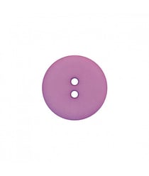 Carte de 2 boutons Polyester Parme 25mm - Union Knopf Violet