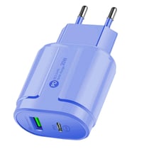 Avizar Chargeur Secteur 20W USB Quickcharge 3.0 / Power Delivery USB Type-C Lavande
