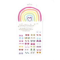 Boucles d'oreilles autocollantes Great Pretenders - 30 paires