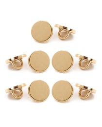 Lot de 5 boutons Plat à queue