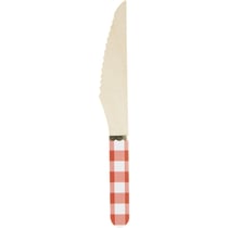 8 Couteaux en Bois Guinguette