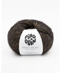 Pelote de laine à tricoter PINGO SALSA - Pingouin Noir Or