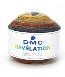 Pelote de laine REVELATION pour étoles - DMC Wonder 205 Jaune