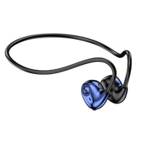 Casque Sport Sans Fil Bluetooth Pour Musique Et Appels Haute Qualité Bleu YONIS