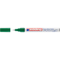 Lot de 10 marqueurs peinture brillante - EDDING - Vert - Pointe ogive 0,8 mm