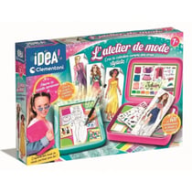 L'atelier de mode - idea clementoni - 52766 - studio lumineux, stylisme