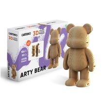 Cartonic® Sculpture-Puzzle 3D carton - Arty Bear