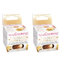 Colorant alimentaire de surface en poudre doré 10 g