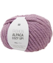 Pelote 100gr laine et Alpaga FASHION ALPACA COZY UP - Rico Design 09 Violet