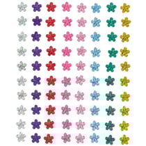 Strass fleurs autocollants - Artemio